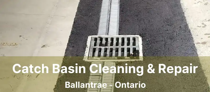  Catch Basin Cleaning & Repair Ballantrae - Ontario