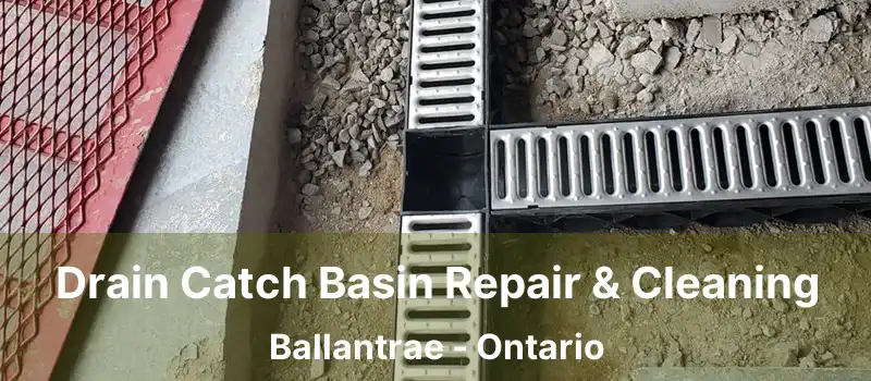  Drain Catch Basin Repair & Cleaning Ballantrae - Ontario