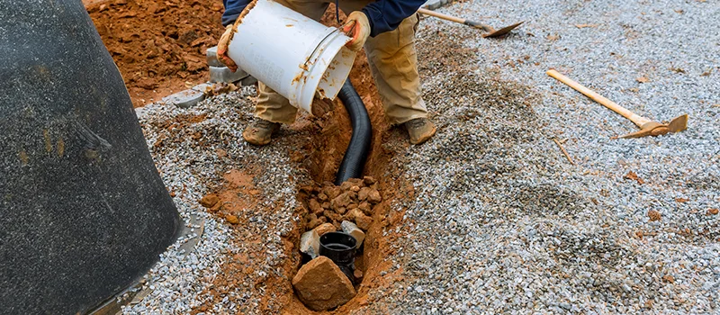 Trenchless Sink Drain Replacement in Ballantrae, Ontario